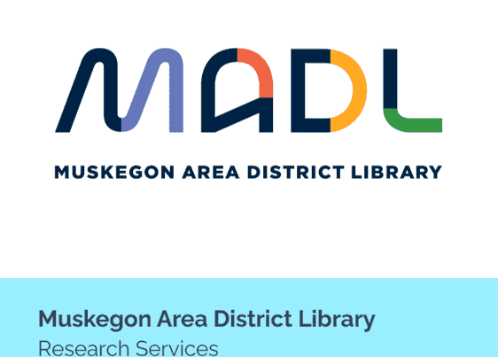 Muskegon Area District Library (MADL Logo)