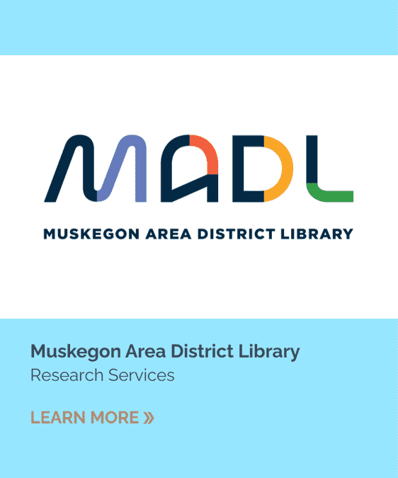 Muskegon Area District Library (MADL Logo)